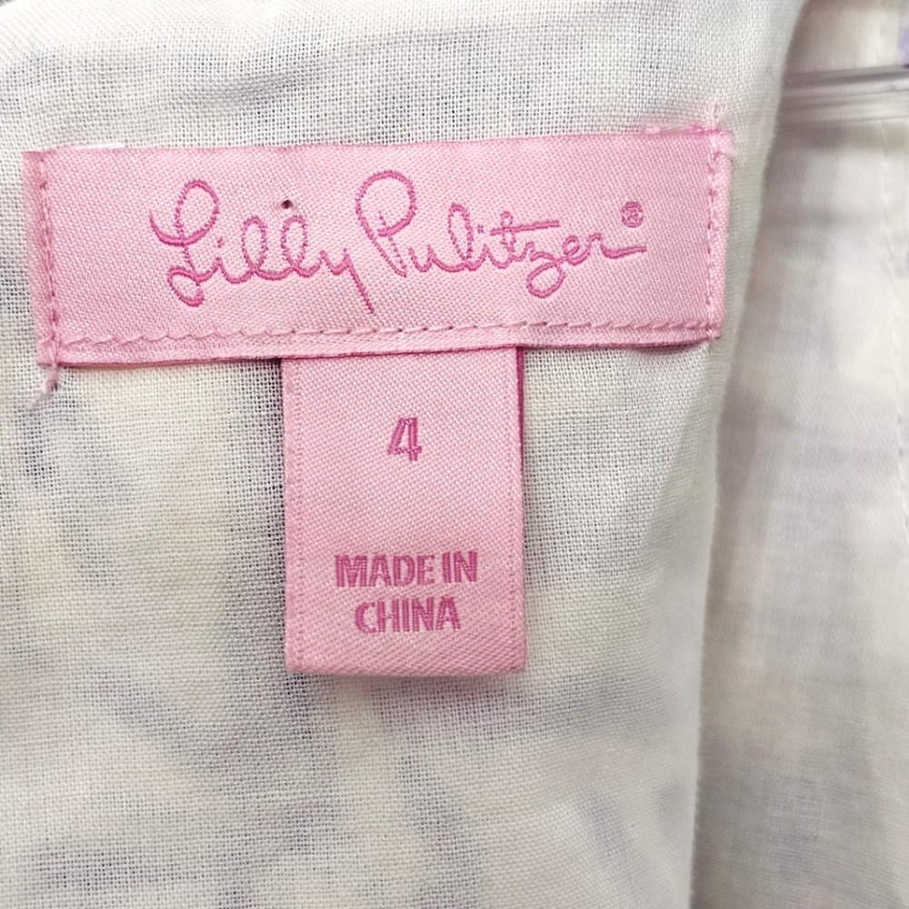 Nwot Lilly Pulitzer Mila Lilac Verban Rock The Dock Sleeveless Resort Dress - Picture 4 of 16